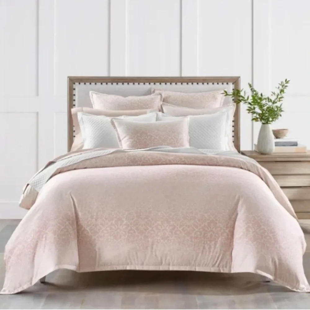 Charter Club Sleep Luxe Petal 800 Thread Ombre Cotton 3-Pc. Duvet Set, king